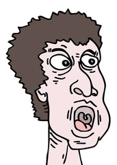 Cartoon man