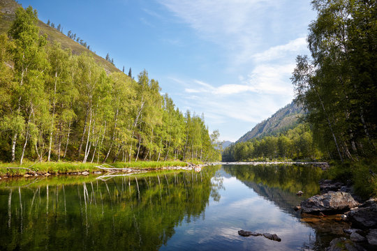 Altai river Kumir