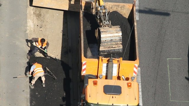 Neue Fahrbahn