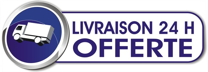 bouton livraison 24h offerte