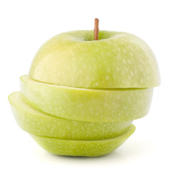apple green sliced