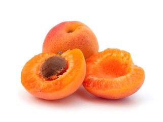 Ripe apricot fruit