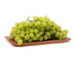 Perfect bunch of white grapes