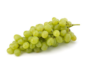 Perfect bunch of white grapes