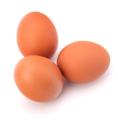 three eggs
