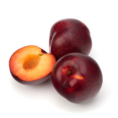 Naklejka na ściany i meble Red plum fruit