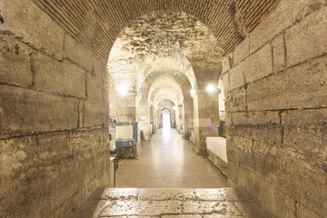 Diocletian palace basement