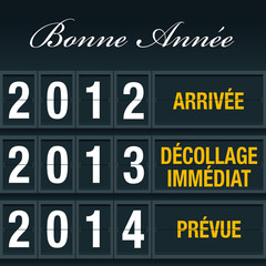 Fototapeta premium Voeux_Depart_2013_F