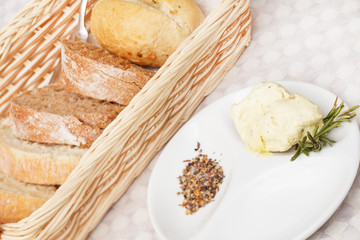 bread in the basket