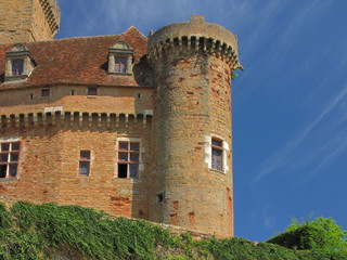 Ch&acirc;teau de Castelnau-Bretenoux ; Corr&egrave;ze Lot ; Limousin P&eacute;rigord