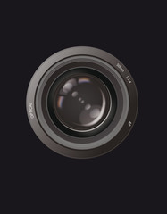 obiettivo reflex lente ottica lens