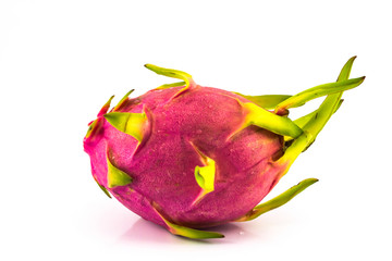 Fototapeta premium Dragon fruit isolated on white background
