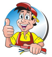 Electrician Thumb up