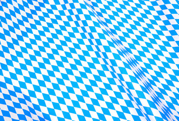 Bayerisches Muster blau weiß Hintergrund Oktoberfest