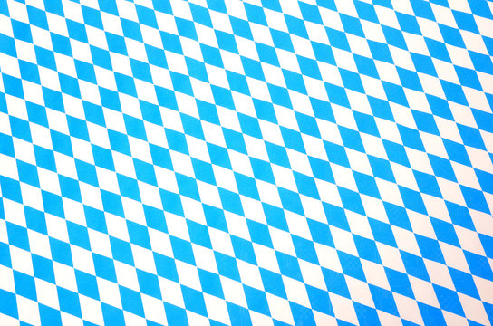 Bayerisches Muster blau wei&szlig; Hintergrund Oktoberfest