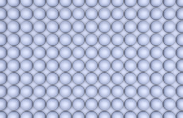 seamless pattern of shiny blue balls