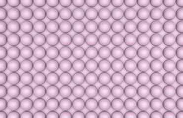 seamless pattern of shiny pink balls