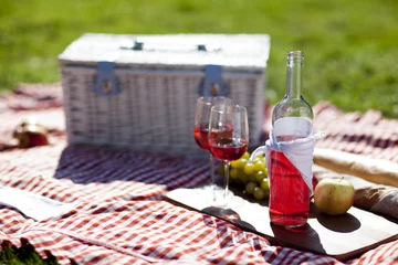 Photo sur Plexiglas Pique-nique Perfect food in the garden. picnic