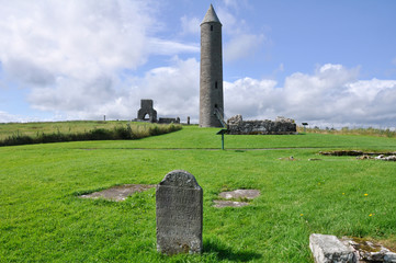 Devenish Island Monastic Site, Co.Fermanagh, Northern Ireland.