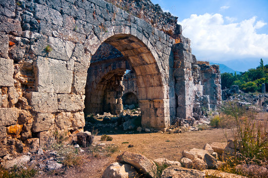 Ancient ruins of Tlos