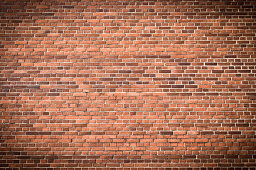 Brick wall with gradient