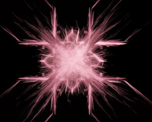 Abstract Vector Purple Shatter Explosion Effect Background