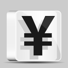 Obraz premium Yena button