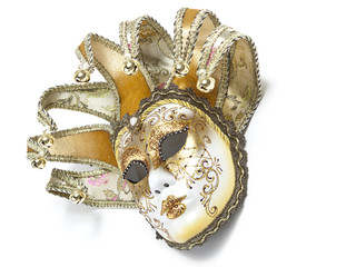 Mardi mask on the wall