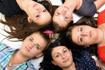 student isolated on white background