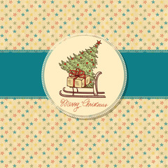 Christmas greeting card