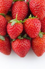 Appetizing strawberries