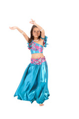 Little arabic belly-dancer