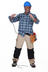 Unintelligent electrician