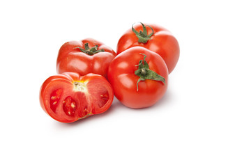 Red tomato vegetable