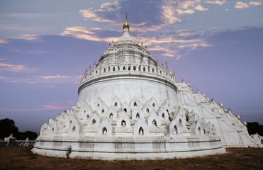 white temple, Myanmar
