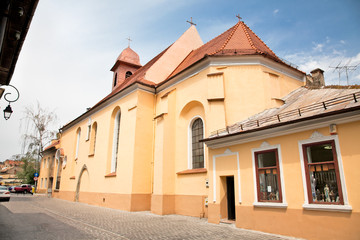 Fototapeta na wymiar Franciscan Monastery Sf.Ioan in Brasov, Romania