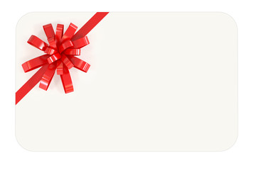 Blank Gift Card