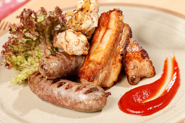 grilled ribs