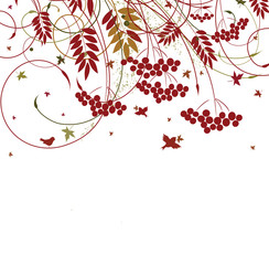 autumn floral background