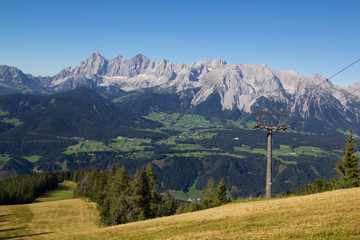 Obraz premium Dachstein-Blick