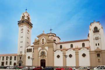 Fototapeta na wymiar Basilica de Candelaria in Tenerife at Canary Islands