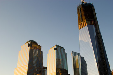 The new World Trade Center skyline