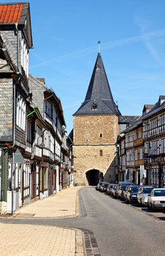 Das Breite Tor in Goslar, Deutschland