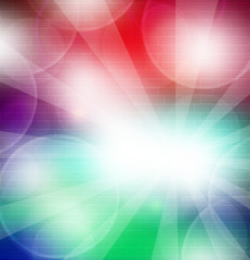 cheerful colored bricks background, bokeh