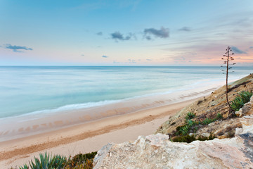 Beautiful deserted beach