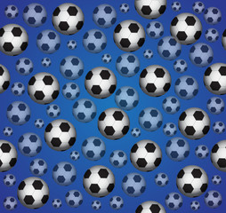 Seamless ball background