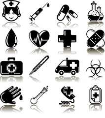 Healt Care Icon Set