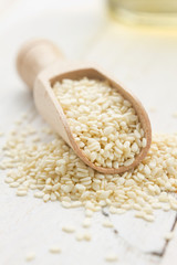 Sesame seeds and oil