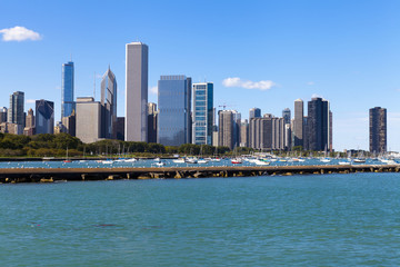 Obraz premium Chicago Downtown (Water Front View)