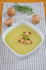 Champignoncremesuppe